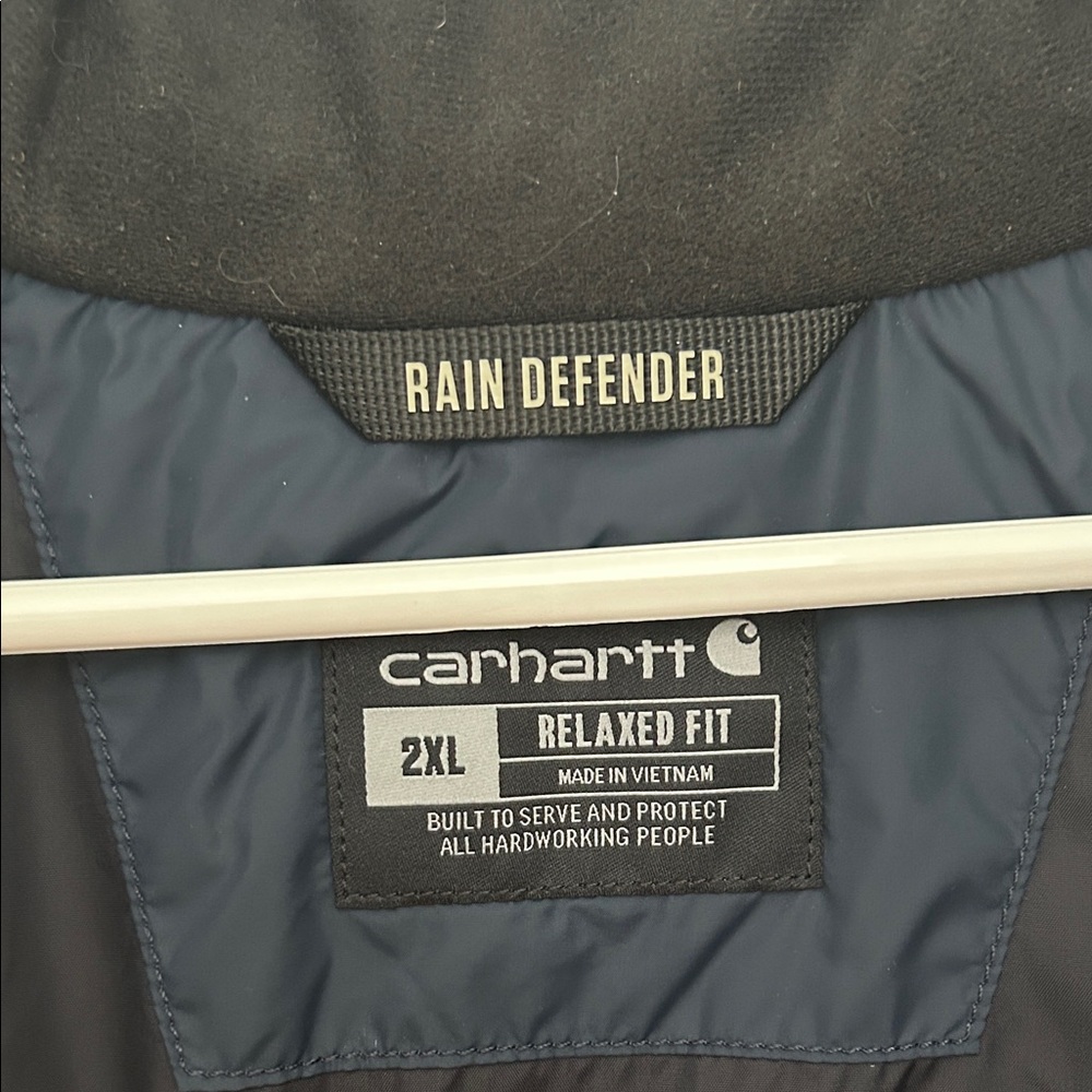 Carhartt Men's Dark Blue Quilted Vest - Picture 3 of 3